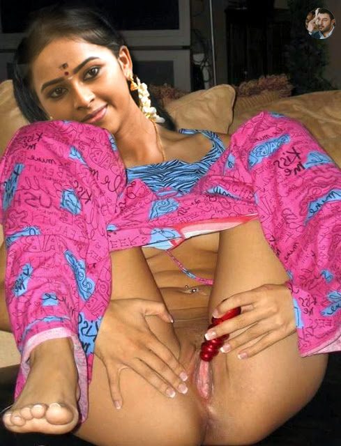 Marudhu SRI DIVYA nude pundai with dildo in side pussy