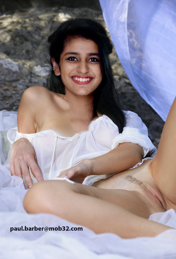 Priya Prakash Varrier cute pussy clean shaved photo without panties