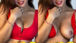 Sofia Ansari red blouse removed nude nipple video