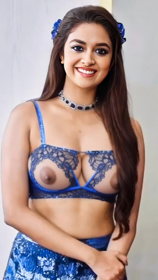 Kerthy suresh mini blouse nude nipple visible