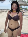 Full nude bikini Sreelekha Mitra nude navel show