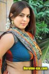 Shraddha Arya sexy blouse xxx saree hindi tv actress fake