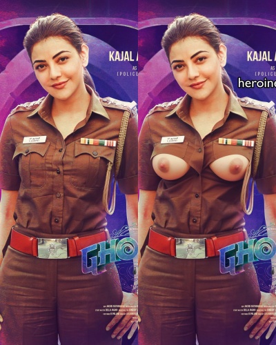 ghosty movie kajal aggarwal dress removed nude boobs nipple video