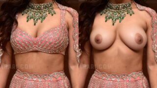 Daksha Nagarkar sexy sleeveless blouse removed nude boobs nipple