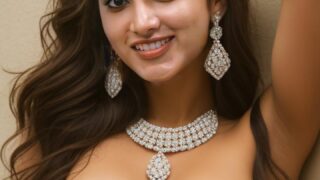 Priyanka Arul Mohan hot boobs shaved armpit jewellery pose