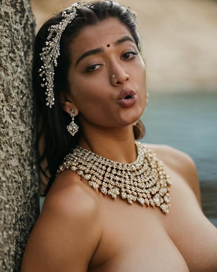 Rashmika Mandanna song shooting without dress
