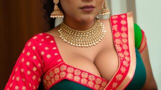 Shivangi Joshi sexy blouse low neck deep cleavage hot