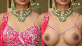 Honey Chowdary open cup sleeveless blouse nude boobs nipple show
