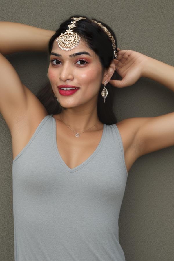 Subhashree Rayaguru shaved armpit show